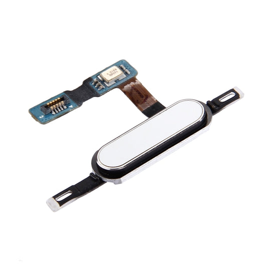 For Galaxy Tab S 10.5 / T800 Home Button Flex Cable with Fingerprint Identification(White) - Home key & Side Key by buy2fix | Online Shopping UK | buy2fix