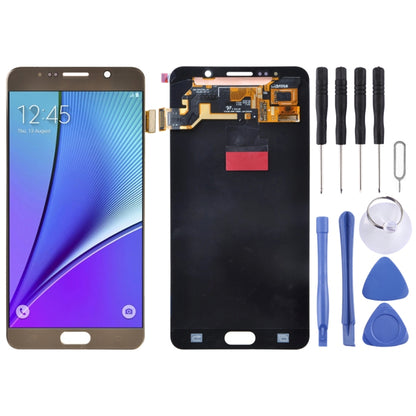 5.7 inch  Original LCD Screen and Digitizer Full Assembly for Galaxy Note 5 / N9200, N920I, N920G, N920G/DS, N920T, N920A(Gold) - LCD Screen by buy2fix | Online Shopping UK | buy2fix