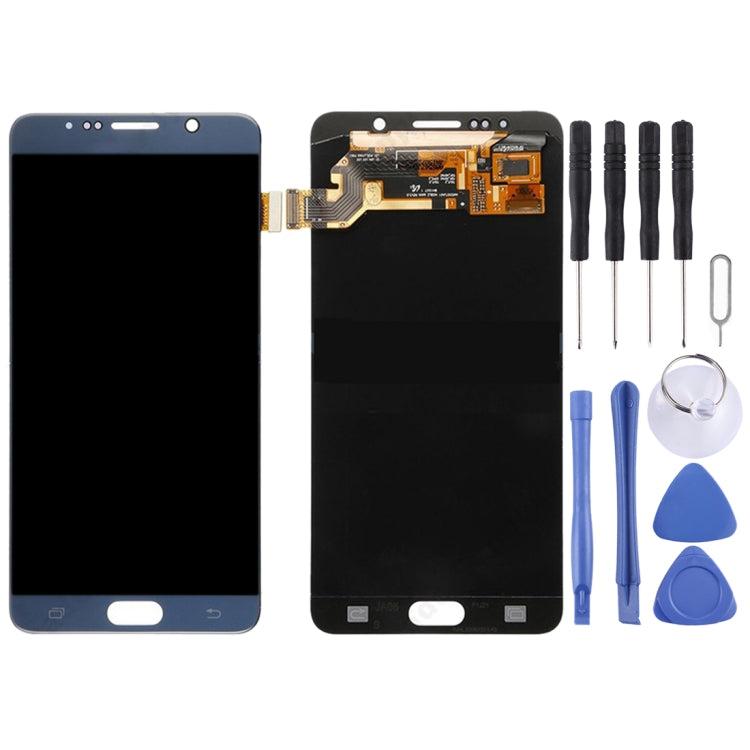 5.7 inch Original LCD Screen and Digitizer Full Assembly for Galaxy Note 5 / N9200, N920I, N920G, N920G/DS, N920T, N920A(Blue) - LCD Screen by buy2fix | Online Shopping UK | buy2fix
