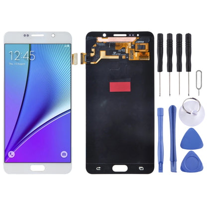 5.7 inch Original LCD Screen and Digitizer Full Assembly for Galaxy Note 5 / N9200, N920I, N920G, N920G/DS, N920T, N920A(White) - LCD Screen by buy2fix | Online Shopping UK | buy2fix