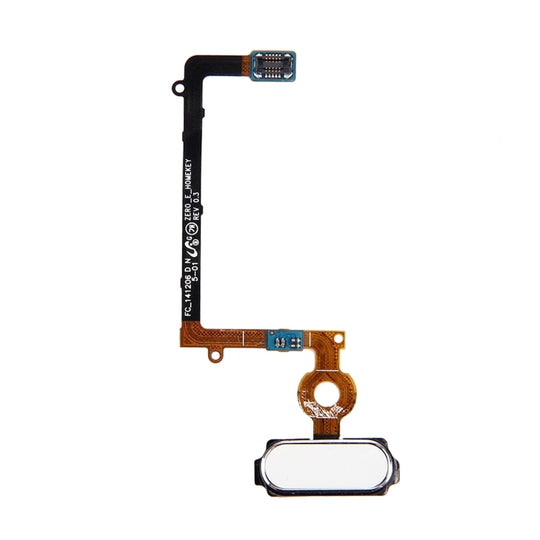 For Galaxy S6 Edge / G925 Home Button(White)