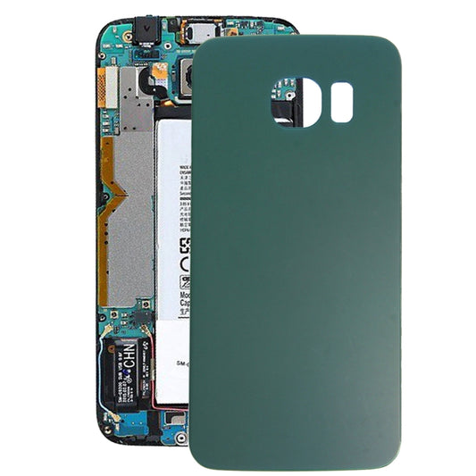 For Galaxy S6 Edge / G925 Battery Back Cover (Green) - Back Cover by buy2fix | Online Shopping UK | buy2fix