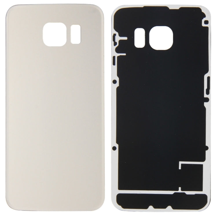 For Galaxy S6 Edge / G925 Battery Back Cover (Gold) - Back Cover by buy2fix | Online Shopping UK | buy2fix