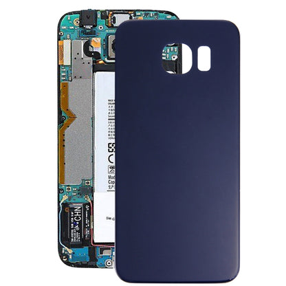 For Galaxy S6 Edge / G925 Battery Back Cover (Blue) - Back Cover by buy2fix | Online Shopping UK | buy2fix