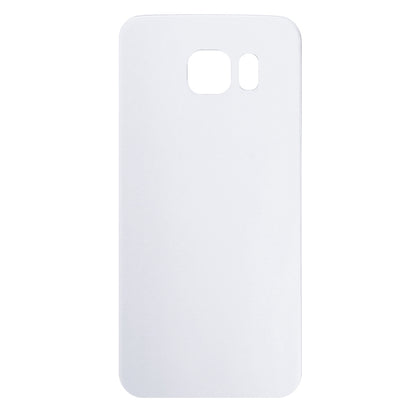 For Galaxy S6 Edge / G925 Battery Back Cover (White) - Back Cover by buy2fix | Online Shopping UK | buy2fix