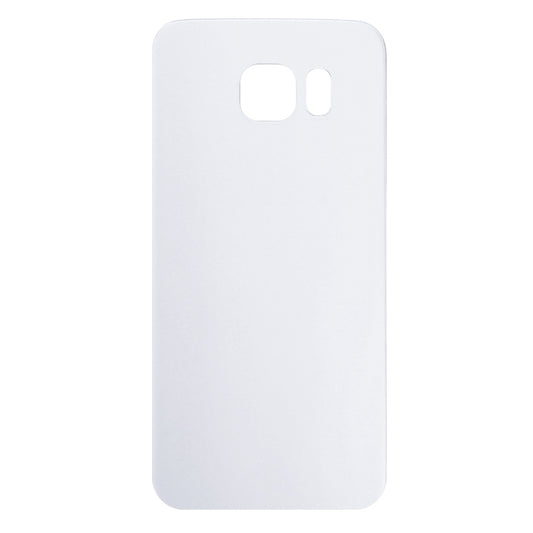 For Galaxy S6 Edge / G925 Battery Back Cover (White) - Back Cover by buy2fix | Online Shopping UK | buy2fix