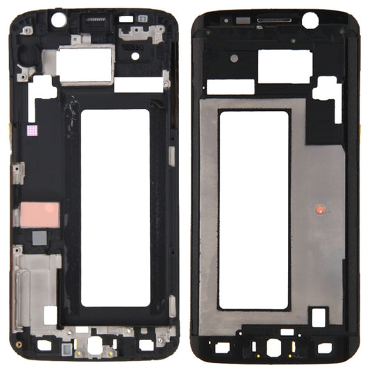 For Galaxy S6 Edge / G925 Front Housing LCD Frame Bezel Plate - Frame Bezel Plate by buy2fix | Online Shopping UK | buy2fix
