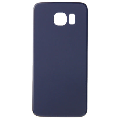 For Galaxy S6 Edge / G925 Full Housing Cover (Front Housing LCD Frame Bezel Plate + Battery Back Cover ) (Blue) - Frame Bezel Plate by buy2fix | Online Shopping UK | buy2fix
