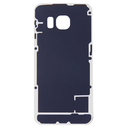 For Galaxy S6 Edge / G925 Full Housing Cover (Front Housing LCD Frame Bezel Plate + Battery Back Cover ) (Blue) - Frame Bezel Plate by buy2fix | Online Shopping UK | buy2fix