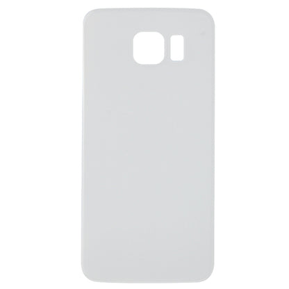 For Galaxy S6 Edge / G925 Full Housing Cover (Front Housing LCD Frame Bezel Plate + Battery Back Cover ) (White) - Frame Bezel Plate by buy2fix | Online Shopping UK | buy2fix