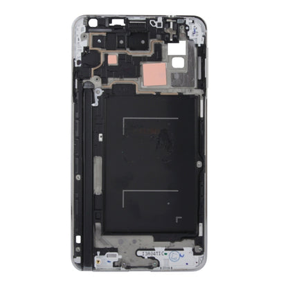 For Galaxy Note 3 / N9005 LCD Middle Board with Home Button Cable (Black) - Frame Bezel Plate by buy2fix | Online Shopping UK | buy2fix