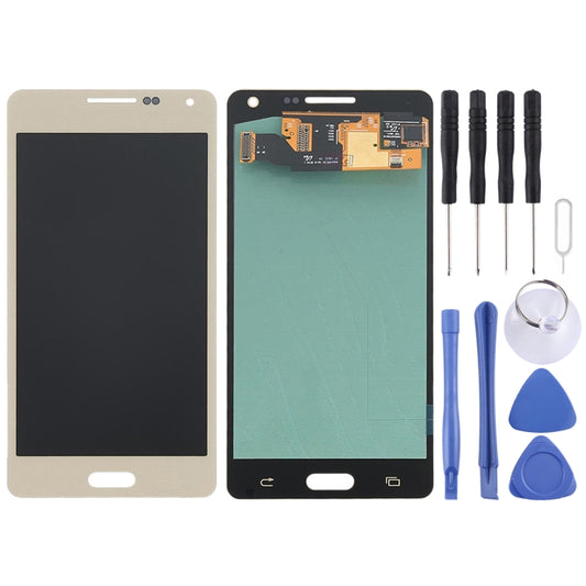 Original LCD Screen and Digitizer Full Assembly for Galaxy A5 / A500, A500F, A500FU, A500M, A500Y, A500YZ, A500F1, A500K, A500S, A500FQ (Gold) - LCD Screen by buy2fix | Online Shopping UK | buy2fix
