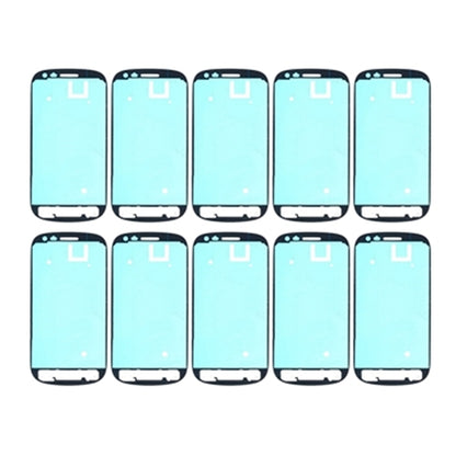For Galaxy SIII mini / i8190 10pcs Front Housing Panel Adhesive Sticker - Adhesive Sticker by buy2fix | Online Shopping UK | buy2fix