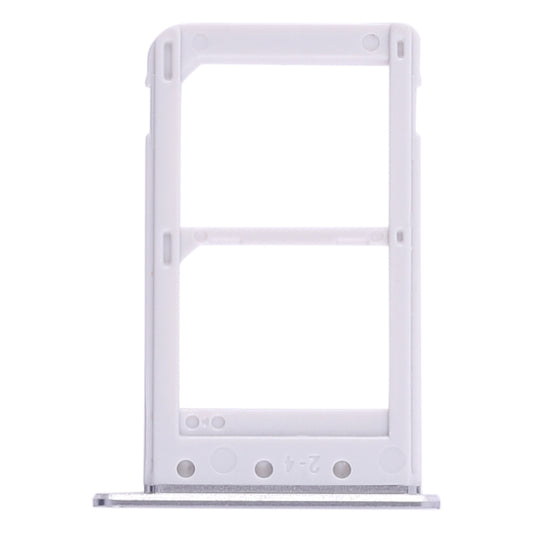 For Galaxy Note 5 / N920 Double SIM Card Tray(Silver) - Card Tray by buy2fix | Online Shopping UK | buy2fix