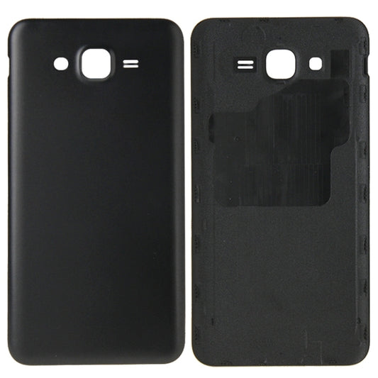 For Galaxy J7 Battery Back Cover  (Black) - Back Cover by buy2fix | Online Shopping UK | buy2fix
