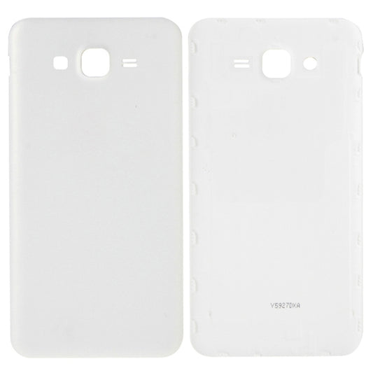 For Galaxy J7 Battery Back Cover  (White) - Back Cover by buy2fix | Online Shopping UK | buy2fix