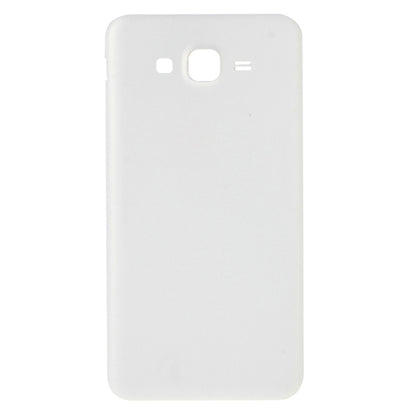 For Galaxy J7 Battery Back Cover  (White) - Back Cover by buy2fix | Online Shopping UK | buy2fix
