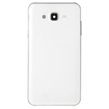 For Galaxy J7 Full Housing Cover (Middle Frame Bezel + Battery Back Cover) (White) - Back Cover by buy2fix | Online Shopping UK | buy2fix