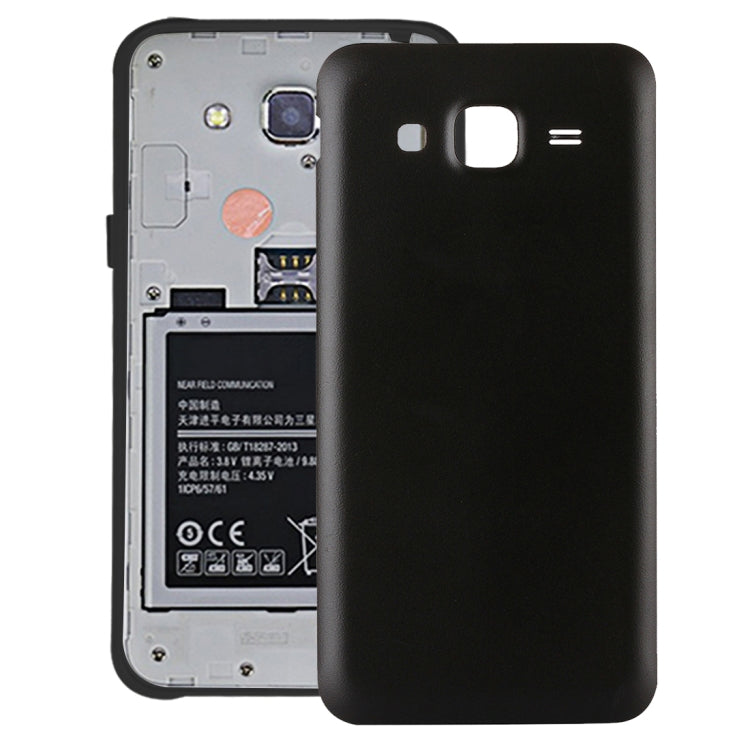 For Galaxy J5(2015) / J500 Battery Back Cover (Black) - Back Cover by buy2fix | Online Shopping UK | buy2fix