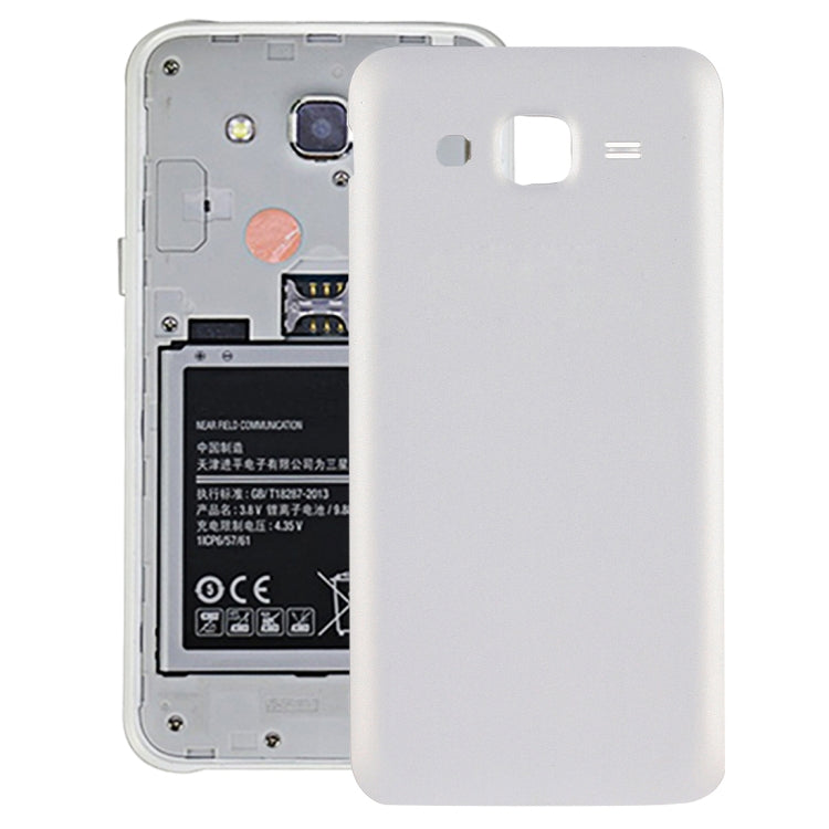 For Galaxy J5(2015) / J500 Battery Back Cover (White) - Back Cover by buy2fix | Online Shopping UK | buy2fix
