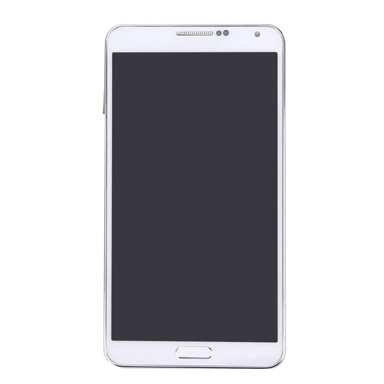 Original LCD Display + Touch Panel with Frame for Galaxy Note III / N900A / N900T(White) - LCD Screen by buy2fix | Online Shopping UK | buy2fix