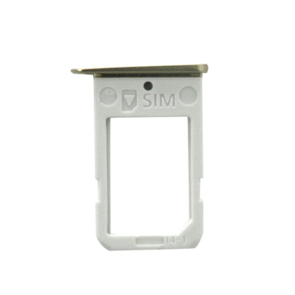 For Galaxy S6 edge / G925 Single Card Tray (Gold) - Card Tray by buy2fix | Online Shopping UK | buy2fix