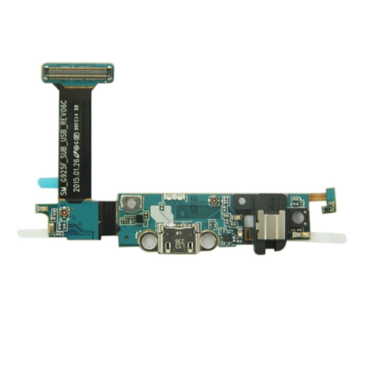 For Galaxy S6 Edge / G925F Charging Port Flex Cable - Tail Connector by buy2fix | Online Shopping UK | buy2fix
