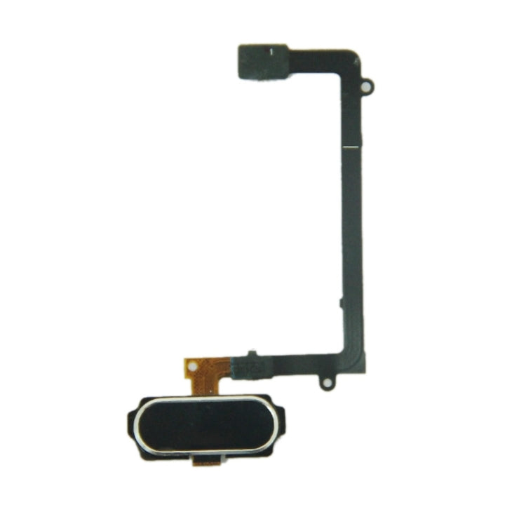 For Galaxy S6 edge / G925 Home Button Flex Cable with Fingerprint Identification(Black) - Flex Cable by buy2fix | Online Shopping UK | buy2fix