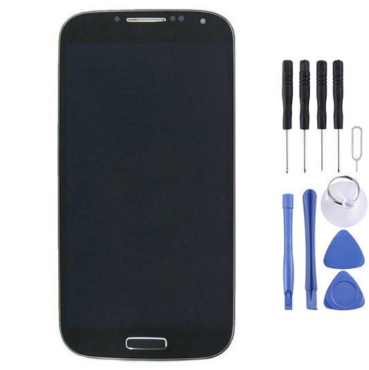 Original LCD Display + Touch Panel with Frame for Galaxy S4 / i9505(Black) - LCD Screen by buy2fix | Online Shopping UK | buy2fix