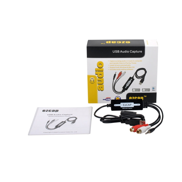 Ezcap216 USB Audio Capture, Recording Format: Wave / MP3 - Video Capture Card by Ezcap | Online Shopping UK | buy2fix