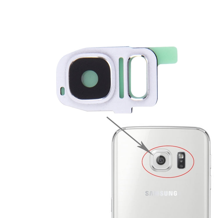 For Galaxy S7 / G930 Rear Camera Lens Cover (White) - Camera Series by buy2fix | Online Shopping UK | buy2fix