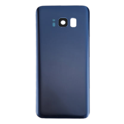 For Galaxy S8+ / G955 Battery Back Cover with Camera Lens Cover & Adhesive (Blue) - Back Cover by buy2fix | Online Shopping UK | buy2fix