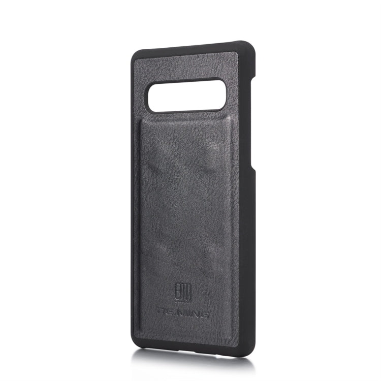 DG.MING Crazy Horse Texture Flip Detachable Magnetic Leather Case for Samsung Galaxy S10 Plus, with Holder & Card Slots & Wallet(Black) - Galaxy Phone Cases by DG.MING | Online Shopping UK | buy2fix