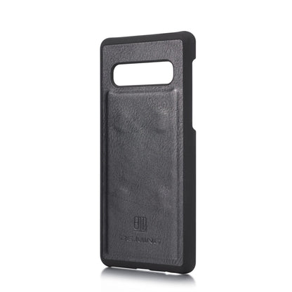 DG.MING Crazy Horse Texture Flip Detachable Magnetic Leather Case for Samsung Galaxy S10 Plus, with Holder & Card Slots & Wallet(Black) - Galaxy Phone Cases by DG.MING | Online Shopping UK | buy2fix