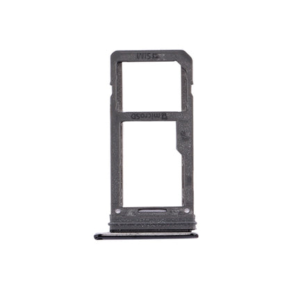 For Galaxy S8 SIM Card Tray + Micro SD Tray (Black) - Card Tray by buy2fix | Online Shopping UK | buy2fix