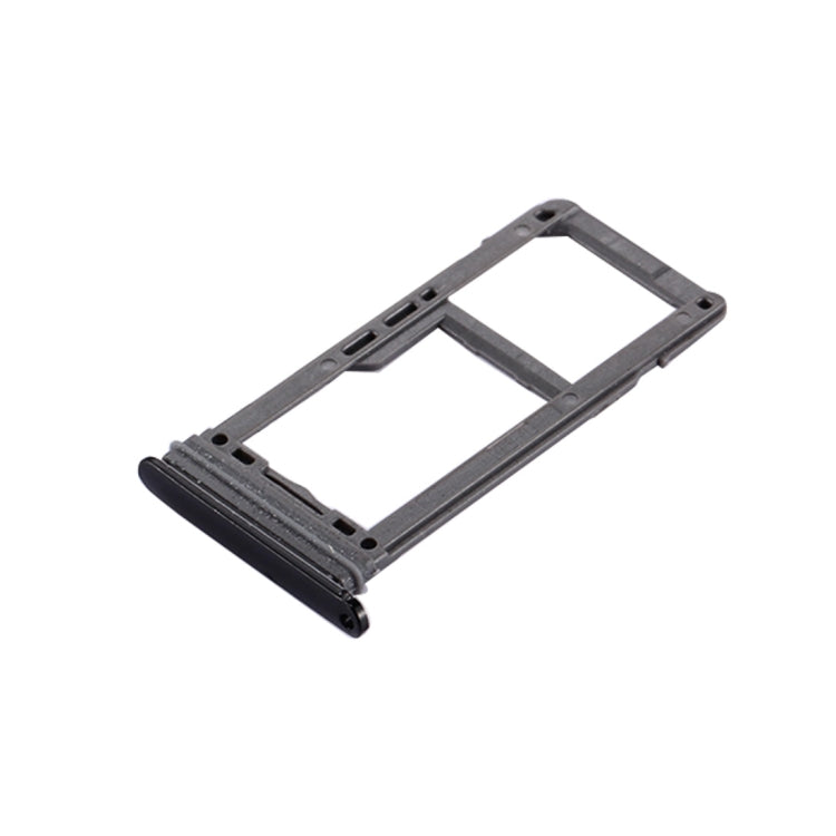 For Galaxy S8 SIM Card Tray + Micro SD Tray (Black) - Card Tray by buy2fix | Online Shopping UK | buy2fix