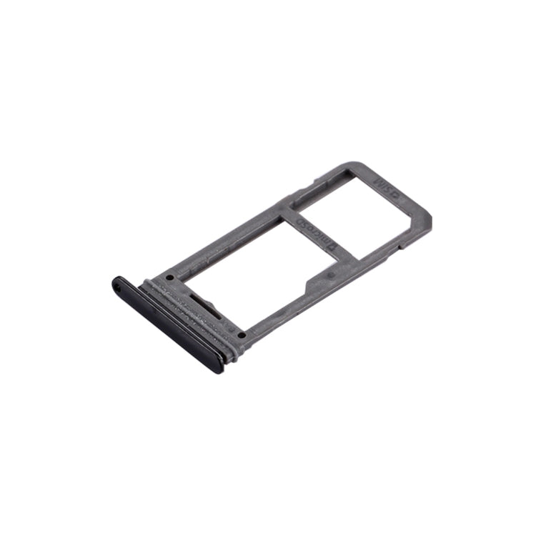 For Galaxy S8 SIM Card Tray + Micro SD Tray (Black) - Card Tray by buy2fix | Online Shopping UK | buy2fix