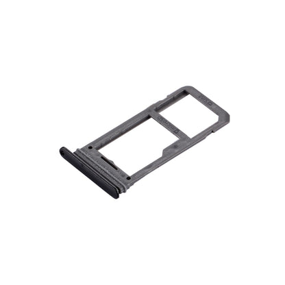 For Galaxy S8 SIM Card Tray + Micro SD Tray (Black) - Card Tray by buy2fix | Online Shopping UK | buy2fix