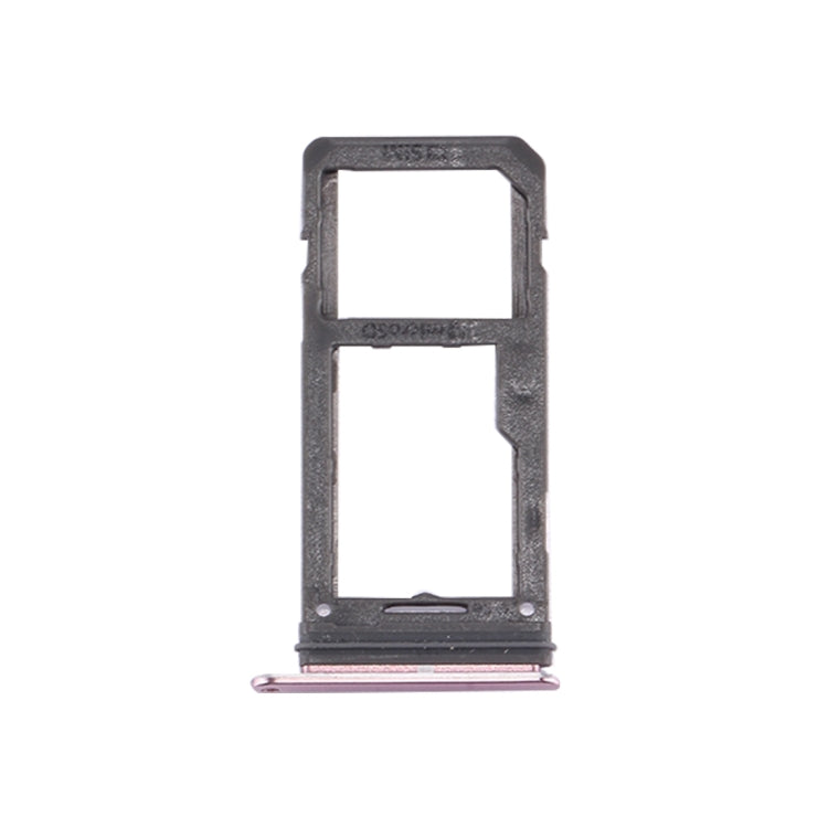 For Galaxy S8 SIM Card Tray + Micro SD Tray (Pink) - Card Tray by buy2fix | Online Shopping UK | buy2fix