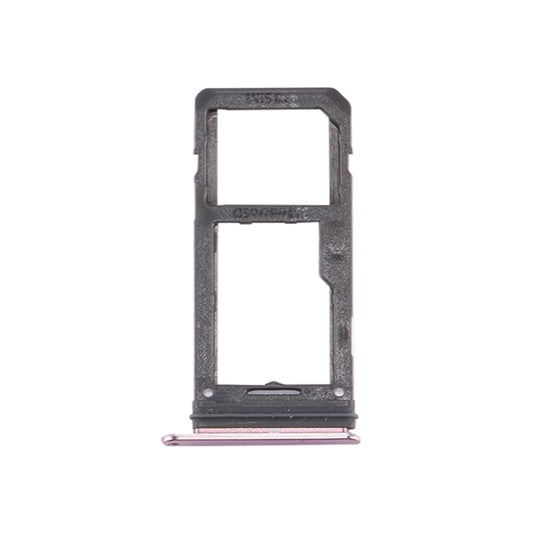 For Galaxy S8 SIM Card Tray + Micro SD Tray (Pink) - Card Tray by buy2fix | Online Shopping UK | buy2fix
