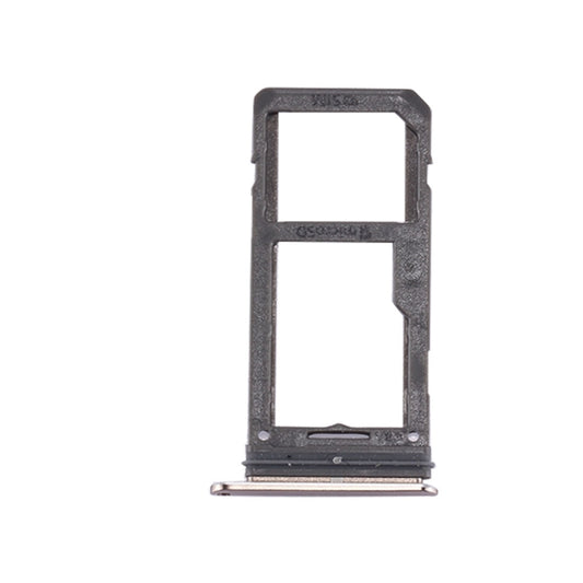 For Galaxy S8 SIM Card Tray + Micro SD Tray (Gold) - Card Tray by buy2fix | Online Shopping UK | buy2fix