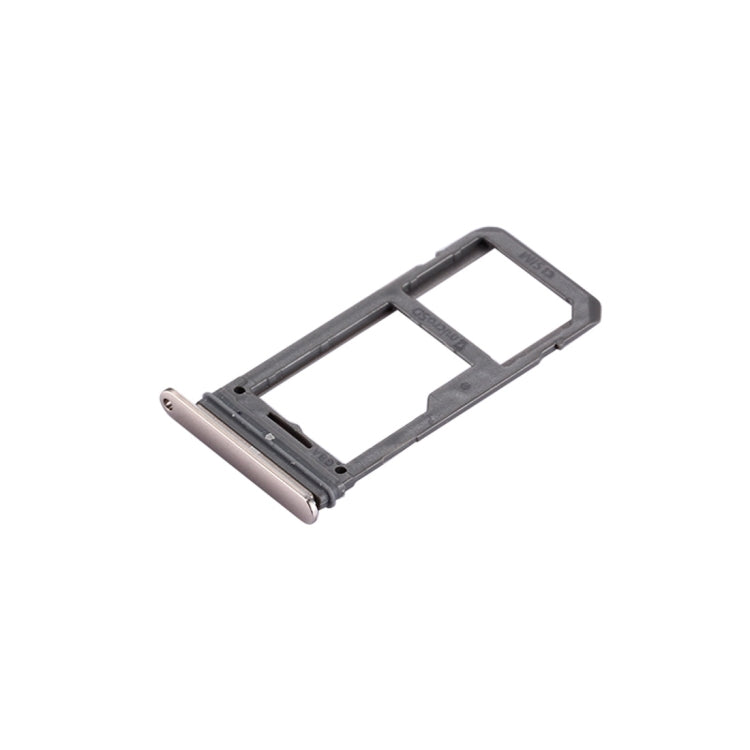 For Galaxy S8 SIM Card Tray + Micro SD Tray (Gold) - Card Tray by buy2fix | Online Shopping UK | buy2fix
