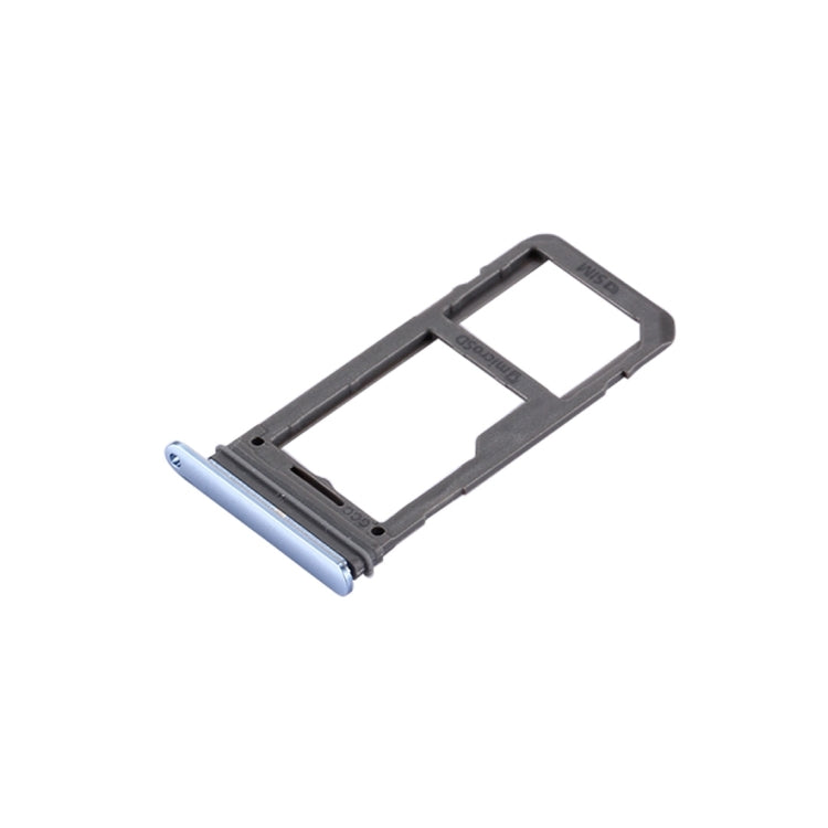 For Galaxy S8 SIM Card Tray + Micro SD Tray (Blue) - Card Tray by buy2fix | Online Shopping UK | buy2fix