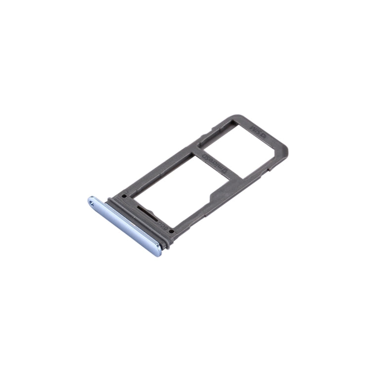 For Galaxy S8 SIM Card Tray + Micro SD Tray (Blue) - Card Tray by buy2fix | Online Shopping UK | buy2fix