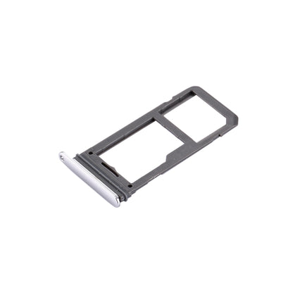 For Galaxy S8 SIM Card Tray + Micro SD Tray (Silver) - Card Tray by buy2fix | Online Shopping UK | buy2fix