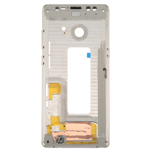 For Galaxy Note 8 / N950  Front Housing LCD Frame Bezel Plate(Gold) - Frame Bezel Plate by buy2fix | Online Shopping UK | buy2fix