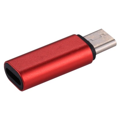 8 Pin Female to USB-C / Type-C Male Metal Shell Adapter(Red) by buy2fix
