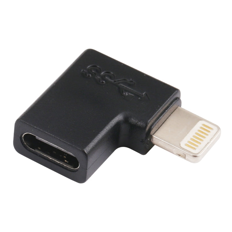 8 Pin Male to USB-C / Type-C Female Elbow Charging Adapter by buy2fix