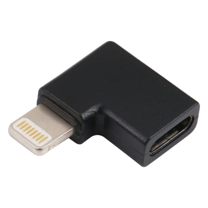 8 Pin Male to USB-C / Type-C Female Elbow Charging Adapter by buy2fix