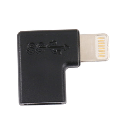 8 Pin Male to USB-C / Type-C Female Elbow Charging Adapter by buy2fix